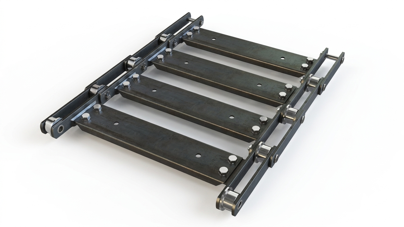 Conveyor Chain with Slats
